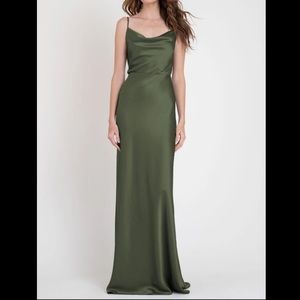 Jenny yoo Sylvie in Olive 2021